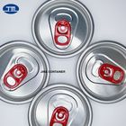 200 Sot Aluminum Drink Can Lids , SGS Dia50mm Soda Can Caps