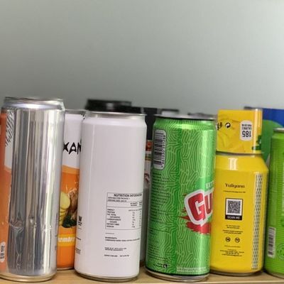 16oz Boş Özelleştirilmiş Alüminyum Kutular El Sanatları Bira Kutusu 473ml 500ml